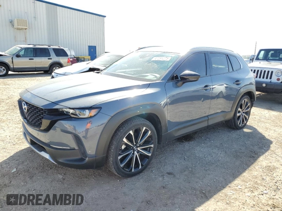 2023 Mazda CX-50 Premium Plus with VIN 7MMVABEY2PN100613, listed as a Copart auction lot 47291275 with 39,394 mi miles and Salvage title. Bid and sale history available at DreamBid. Image 1.
