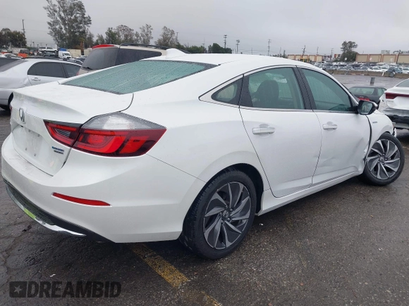 2021 Honda Insight Touring with VIN 19XZE4F97ME009961, listed as a IAAI auction lot 41582657 with 38,783 mi miles and . Bid and sale history available at carsss.com. Image 4.