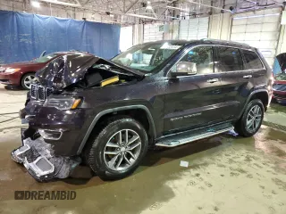2018 Jeep Grand Cherokee Sterling Edition with VIN 1C4RJFBG0JC400464, listed as a Copart auction lot 48332654 with 0 mi miles and Salvage Title. Bid and sale history available at carsss.com. Image 1.