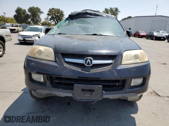 2006 Acura MDX Touring RES w/Navi with VIN 2HNYD18946H513699, listed as a Copart auction lot 63104464 with 186,049 mi miles and Salvage Title. Bid and sale history available at carsss.com. Image 5.