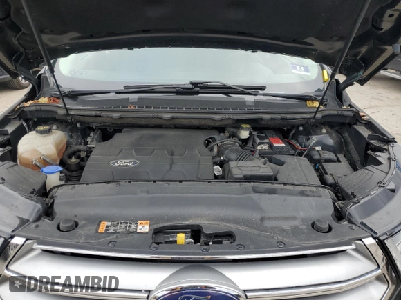 2015 Ford Edge Titanium with VIN 2FMPK4K86FBB83488, listed as a Copart auction lot 53333305 with 233,804 mi miles and Salvage Title. Bid and sale history available at carsss.com. Image 12.