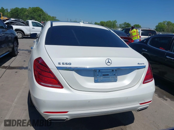 2014 Mercedes-Benz S S 550 with VIN WDDUG8FB4EA053974, listed as a IAAI auction lot 42057598 with 76,124 mi miles. Bid and sale history available at carsss.com. Image 16.