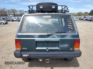 1993 Jeep Cherokee SE with VIN 1J4FJ28S0PL594889, listed as a Copart auction lot 50103425 with 174,333 mi miles and Salvage Title. Bid and sale history available at carsss.com. Image 6.