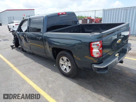 2017 Chevrolet Silverado 1500 LT with VIN 3GCPCREC9HG277153, listed as a IAAI auction lot 41948045 with 126,373 mi miles. Bid and sale history available at carsss.com. Image 3.