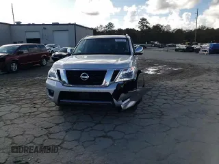 2020 Nissan Armada SL with VIN JN8AY2ND6L9106431, listed as a Copart auction lot 85059094 with 122,697 mi miles and Salvage Title. Bid and sale history available at carsss.com. Image 14.
