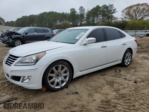 2012 Hyundai Equus Signature с VIN KMHGH4JH8CU047949, выставлен на аукционе Copart как лот 52903595 с пробегом 105 049 миль миль и Списание • Salvage title. История ставок и продаж доступна на DreamBid. Изображение 1.