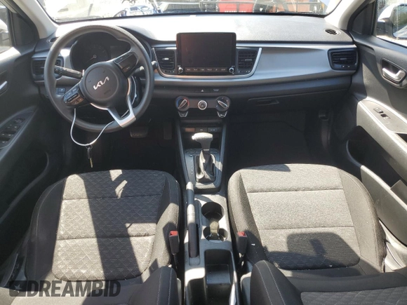 2023 Kia Rio S with VIN 3KPA24AD4PE629964, listed as a Copart auction lot 73719324 with 5,506 mi miles and Non Repairable. Bid and sale history available at DreamBid. Image 8.