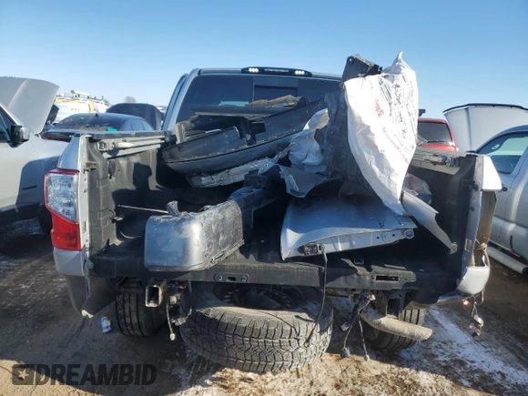 2019 Nissan Titan Platinum Reserve с VIN 1N6AA1E55KN535677, выставлен на аукционе Copart как лот 45929875 с пробегом 58 675 миль миль и Списание • Salvage title. История ставок и продаж доступна на DreamBid. Изображение 6.