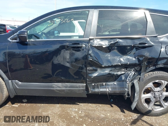2019 Honda CR-V EX with VIN 7FARW2H56KE006797, listed as a IAAI auction lot 41843263 with 101,055 mi miles. Bid and sale history available at carsss.com. Image 14.