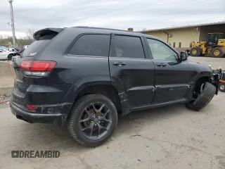 2019 Jeep Grand Cherokee Limited X with VIN 1C4RJFBG5KC618191, listed as a Copart auction lot 53991225 with 66,197 mi miles and Salvage title. Bid and sale history available at DreamBid. Image 3.