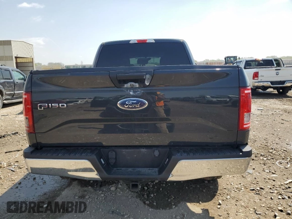 2017 Ford F-150 XL with VIN 1FTFW1EG1HKD84861, listed as a Copart auction lot 53376675 with 117,301 mi miles and Salvage title. Bid and sale history available at DreamBid. Image 6.
