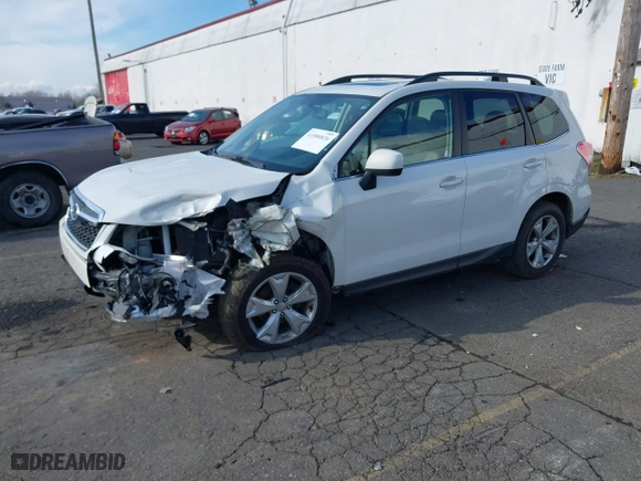 2016 Subaru Forester 2.5i Limited with VIN JF2SJAHC9GH506160, listed as a IAAI auction lot 41500826 with 189,701 mi miles. Bid and sale history available at carsss.com. Image 2.