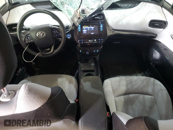 2019 Toyota Prius LE z VIN JTDL9RFU9K3010965, wystawiony jako Copart lot #58837675 z przebiegiem 138 651 mil mil oraz Szkoda całkowita • Salvage title. Historia ofert i sprzedaży dostępna na DreamBid. Obrazek 8.