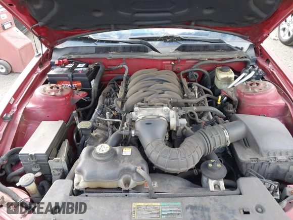 2005 Ford Mustang GT Deluxe with VIN 1ZVFT82HX55116087, listed as a IAAI auction lot 42039147 with 103,389 mi miles and . Bid and sale history available at DreamBid. Image 10.