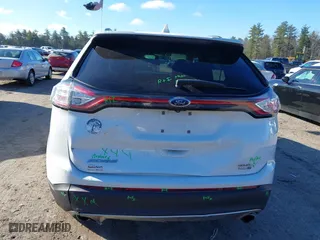 2017 Ford Edge SEL with VIN 2FMPK4J93HBC46835, listed as a IAAI auction lot 41893501 with 244,618 mi miles. Bid and sale history available at carsss.com. Image 16.