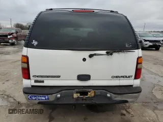 2001 Chevrolet Suburban LS with VIN 3GNEC16T11G195745, listed as a Copart auction lot 44765545 with 0 mi miles and Clean Title. Bid and sale history available at carsss.com. Image 6.