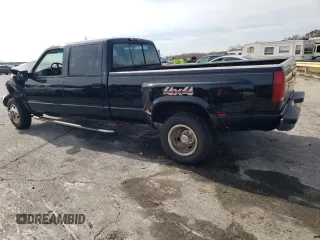 2000 Chevrolet Silverado 3500 z VIN 1GCHK33J5YF400969, wystawiony jako Copart lot #87955445 z przebiegiem 114 683 mil mil oraz Szkody całkowita. Historia ofert i sprzedaży dostępna na DreamBid. Obrazek 2.