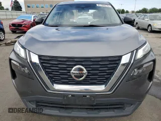 2021 Nissan Rogue S with VIN JN8AT3AB1MW222759, listed as a Copart auction lot 61194215 with 57,950 mi miles and Salvage title. Bid and sale history available at DreamBid. Image 5.