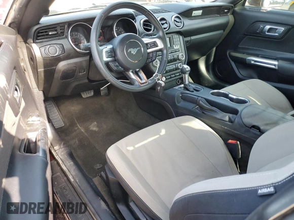 2018 Ford Mustang EcoBoost with VIN 1FA6P8TH2J5146321, listed as a Copart auction lot 55705985 with 72,365 mi miles and Salvage title. Bid and sale history available at DreamBid. Image 8.