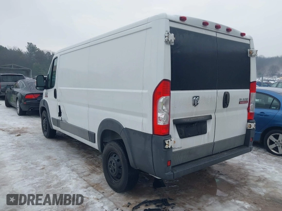 2016 Ram ProMaster Cargo with VIN 3C6TRVAG8GE108810, listed as a IAAI auction lot 41191411 with 154,197 mi miles and . Bid and sale history available at DreamBid. Image 3.