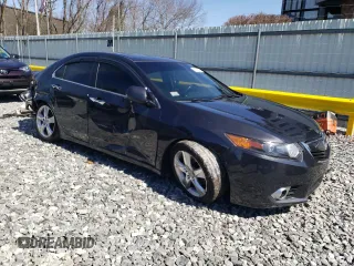 2012 Acura TSX Tech Pkg with VIN JH4CU2F60CC007279, listed as a Copart auction lot 52390325 with 129,945 mi miles and Clean Title. Bid and sale history available at carsss.com. Image 4.