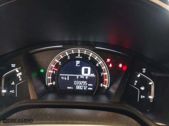 2019 Honda CR-V LX with VIN 2HKRW5H36KH422345, listed as a IAAI auction lot 41414807 with 33,295 mi miles. Bid and sale history available at carsss.com. Image 7.