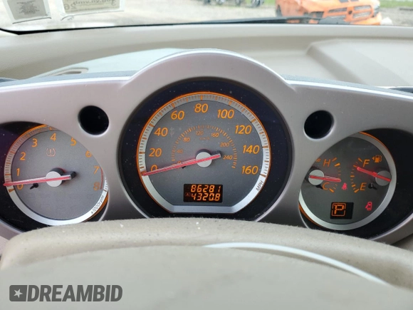 2007 Nissan Murano SL with VIN JN8AZ08W27W609606, listed as a Copart auction lot 60458045 with 86,281 mi miles and Salvage title. Bid and sale history available at DreamBid. Image 9.
