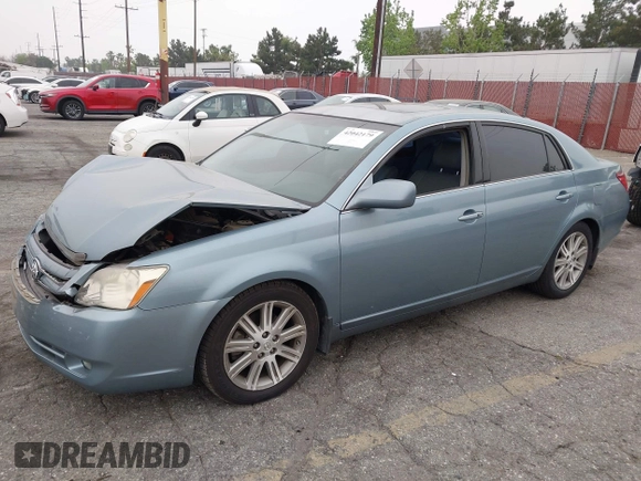 2007 Toyota Avalon XL with VIN 4T1BK36B07U233873, listed as a IAAI auction lot 42042179 with 58,612 mi miles. Bid and sale history available at carsss.com. Image 2.