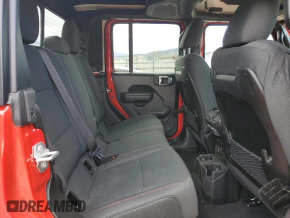 2024 Jeep Gladiator Rubicon z VIN 1C6JJTBG7RL105165, wystawiony jako Copart lot #57459125 z przebiegiem 2 092 mil mil oraz Szkoda całkowita • Salvage title. Historia ofert i sprzedaży dostępna na DreamBid. Obrazek 10.
