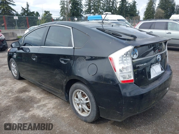 2010 Toyota Prius II with VIN JTDKN3DU1A0068687, listed as a IAAI auction lot 41928063 with 391,834 mi miles. Bid and sale history available at carsss.com. Image 3.