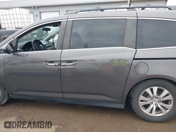 2015 Honda Odyssey EX z VIN 5FNRL5H45FB089268, wystawiony jako IAAI lot #41893484 z przebiegiem 117 402 mil mil oraz . Historia ofert i sprzedaży dostępna na DreamBid. Obrazek 14.