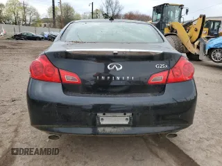 2011 Infiniti G25 x z VIN JN1DV6AR0BM651968, wystawiony jako Copart lot #53128955 z przebiegiem Nie podano mil oraz Szkoda całkowita • Salvage title. Historia ofert i sprzedaży dostępna na DreamBid. Obrazek 6.