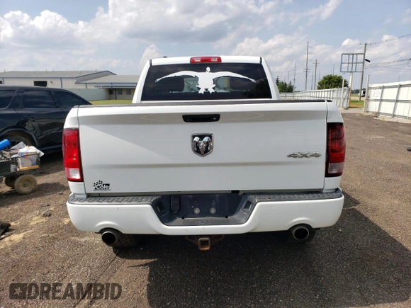 2015 Ram 1500 Express with VIN 1C6RR7KTXFS696481, listed as a Copart auction lot 61345755 with 225,599 mi miles and Salvage title. Bid and sale history available at DreamBid. Image 6.