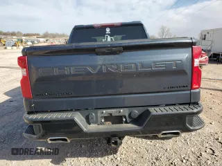 2021 Chevrolet Silverado 1500 Custom Trail Boss with VIN 1GCPYCEF9MZ145030, listed as a Copart auction lot 49267015 with 111,544 mi miles and Salvage Title. Bid and sale history available at DreamBid. Image 6.