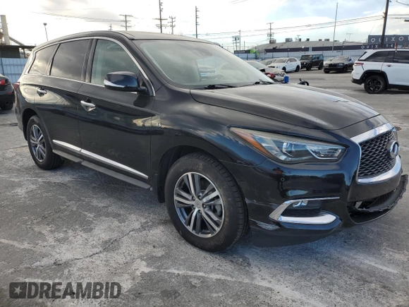 2020 Infiniti QX60 Pure z VIN 5N1DL0MN3LC529293, wystawiony jako Copart lot #87673755 z przebiegiem 56 514 mil mil oraz Szkoda całkowita • Salvage title. Historia ofert i sprzedaży dostępna na DreamBid. Obrazek 4.