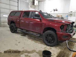 2021 Ram 2500 Big Horn with VIN 3C6UR5DL4MG655229, listed as a Copart auction lot 45687575 with 84,693 mi miles and Salvage Title. Bid and sale history available at carsss.com. Image 4.