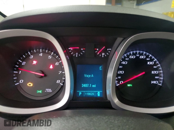 2011 Chevrolet Equinox LTZ z VIN 2CNFLGEC4B6346099, wystawiony jako Copart lot #58716715 z przebiegiem 119 626 mil mil oraz Czysty tytuł • Clean title. Historia ofert i sprzedaży dostępna na DreamBid. Obrazek 9.