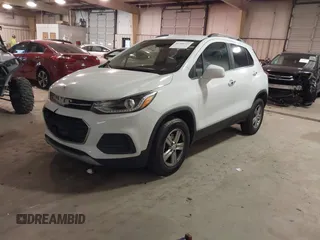 2017 Chevrolet Trax LT with VIN KL7CJPSB7HB243335, listed as a IAAI auction lot 41705724 with 85,309 mi miles. Bid and sale history available at carsss.com. Image 2.