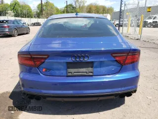 2018 Audi S7 Premium Plus with VIN WAUWFAFC8JN011684, listed as a Copart auction lot 51393594 with 56,741 mi miles. Bid and sale history available at carsss.com. Image 6.
