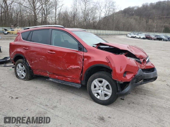 2015 Toyota RAV4 LE with VIN 2T3BFREV6FW248774, listed as a Copart auction lot 51546965 with 103,894 mi miles and Salvage title. Bid and sale history available at DreamBid. Image 4.