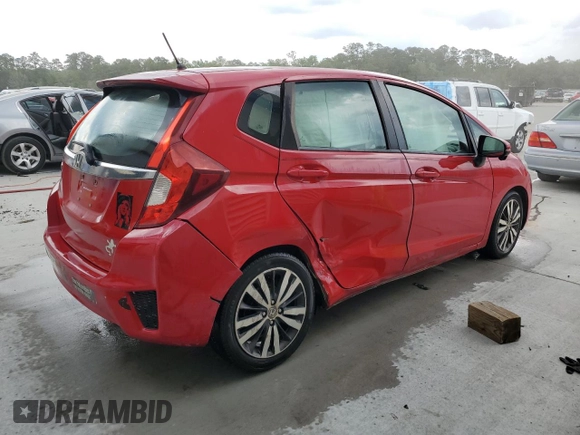 2015 Honda Fit EX-L with VIN 3HGGK5H88FM765531, listed as a Copart auction lot 55782385 with 183,207 mi miles and Salvage title. Bid and sale history available at DreamBid. Image 3.