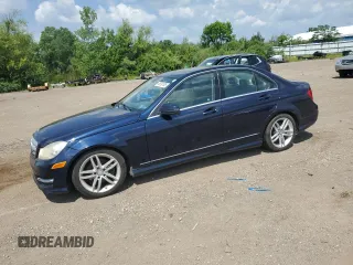 2012 Mercedes-Benz C 300 Sport with VIN WDDGF8BB7CR230330, listed as a Copart auction lot 62830105 with 104,116 mi miles and Clean title. Bid and sale history available at DreamBid. Image 1.