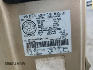 1999 Ford F-250 with VIN 2FTPX28L0XCA77751, listed as a Copart auction lot 59626795 with Not provided miles and Salvage title. Bid and sale history available at DreamBid. Image 12.