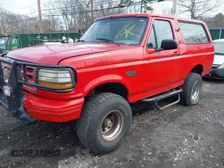 1995 Ford Bronco Custom with VIN 1FMEU15H3SLB26333, listed as a IAAI auction lot 41969398 with Not Provided miles and . Bid and sale history available at DreamBid. Image 2.