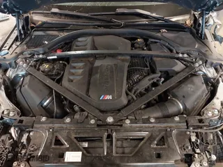 2023 BMW M4 Competition xDrive with VIN WBS33BA01PCL30830, listed as a IAAI auction lot 41402469 with 21,796 mi miles. Bid and sale history available at carsss.com. Image 10.