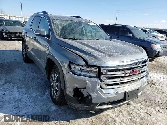 2021 GMC Acadia SLE with VIN 1GKKNRLS0MZ199312, listed as a Copart auction lot 41847815 with 36,960 mi miles and Salvage Title. Bid and sale history available at carsss.com. Image 11.