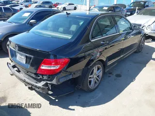 2012 Mercedes-Benz C-Class C 250 Sport with VIN WDDGF4HB4CA644826, listed as a IAAI auction lot 41838602 with 144,769 mi miles. Bid and sale history available at carsss.com. Image 4.