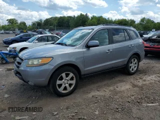 2007 Hyundai Santa Fe SE with VIN 5NMSH13E87H079572, listed as a Copart auction lot 43795575 with 199,926 mi miles and Salvage title. Bid and sale history available at DreamBid. Image 1.