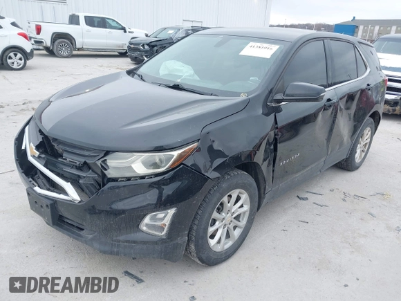 2019 Chevrolet Equinox LT z VIN 2GNAXUEV5K6255479, wystawiony jako IAAI lot #41381016 z przebiegiem 86 107 mil mil oraz . Historia ofert i sprzedaży dostępna na DreamBid. Obrazek 18.
