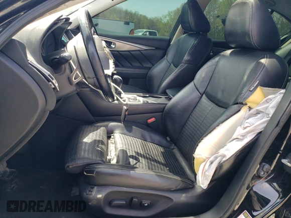 2015 Infiniti Q50 Premium z VIN JN1BV7AR2FM395318, wystawiony jako Copart lot #55029355 z przebiegiem 186 303 mil mil oraz Czysty tytuł • Clean title. Historia ofert i sprzedaży dostępna na DreamBid. Obrazek 7.